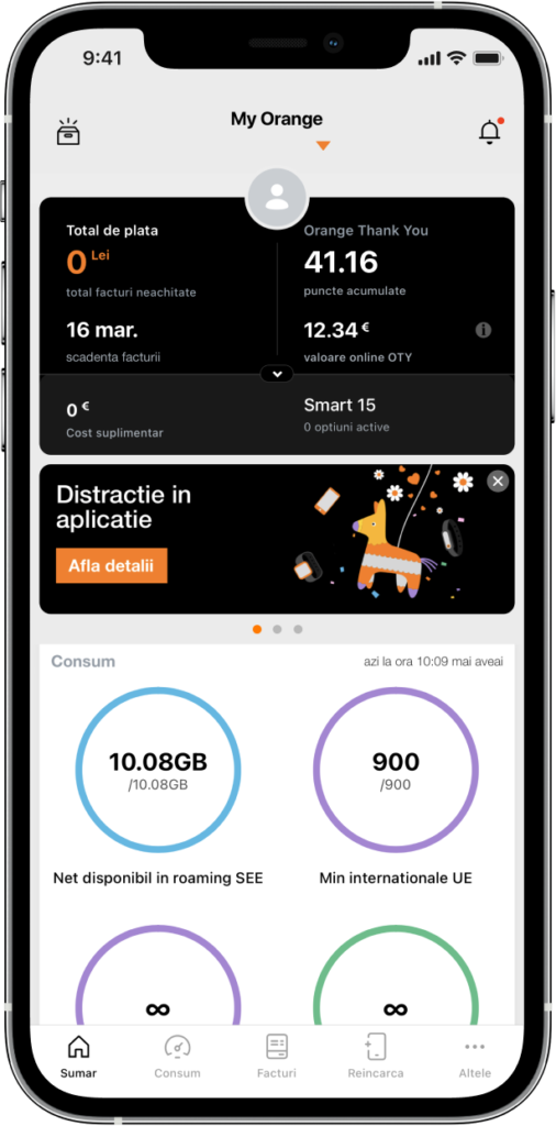 Financial Services 12 orange app