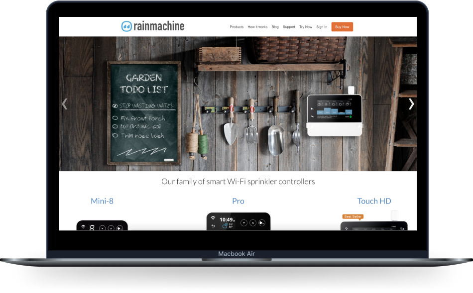 Technology 23 rainmachine app