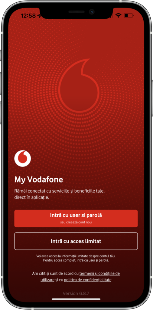 Technology 7 vodafone app